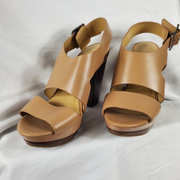 Michael Kors - Women's Leather Sandals - Picture 7 of 8
